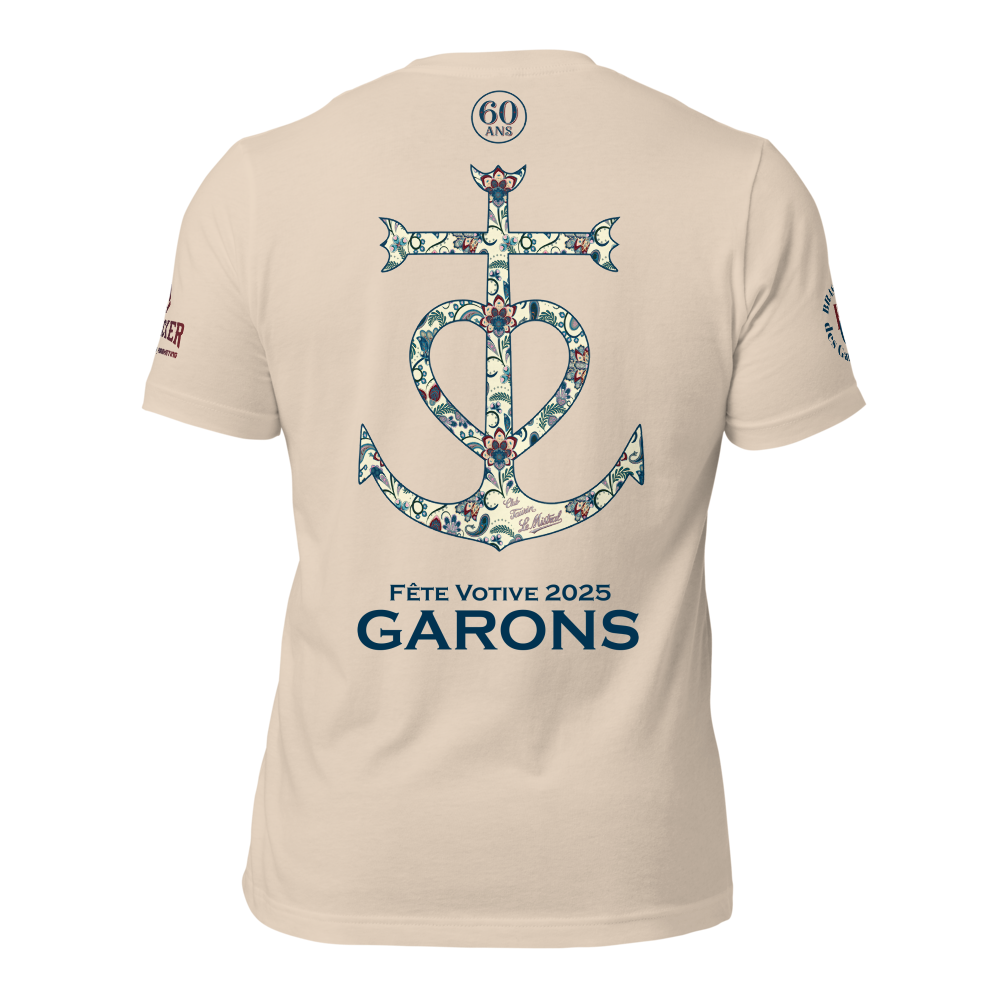 T-shirt unisexe - Fête Votive Garons 2025
