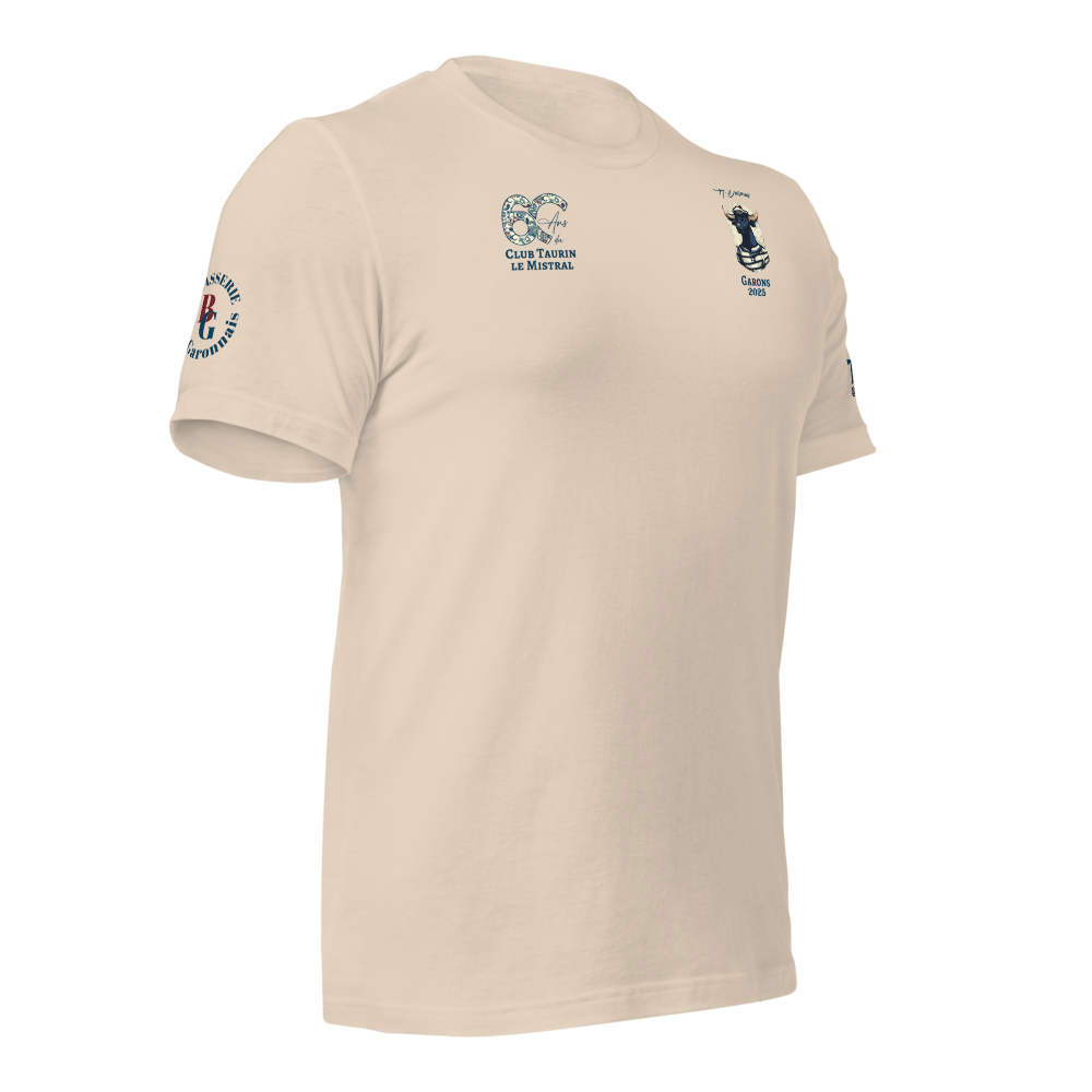 T-shirt unisexe - Fête Votive Garons 2025
