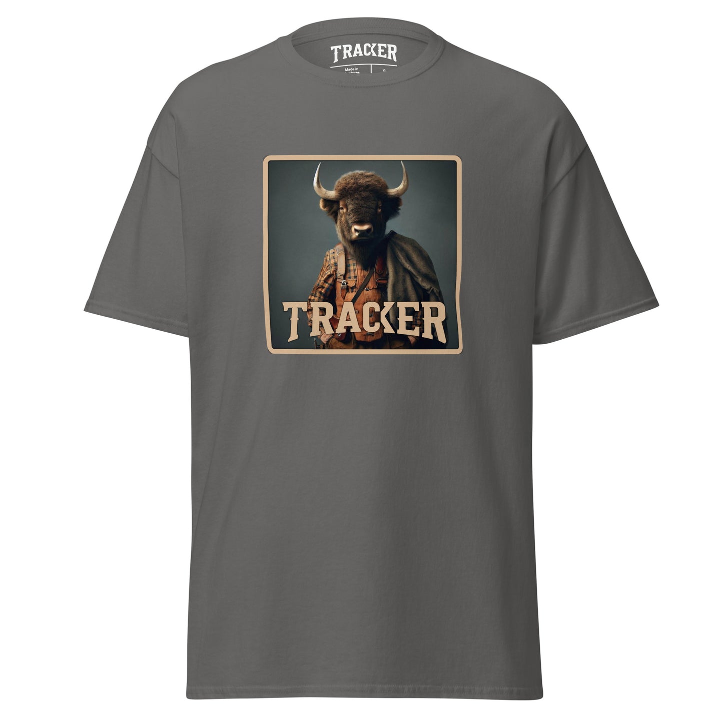 T-shirt classique unisexe - Tracker Bison