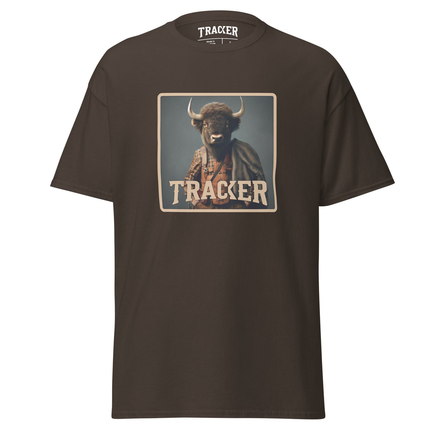 T-shirt classique unisexe - Tracker Bison