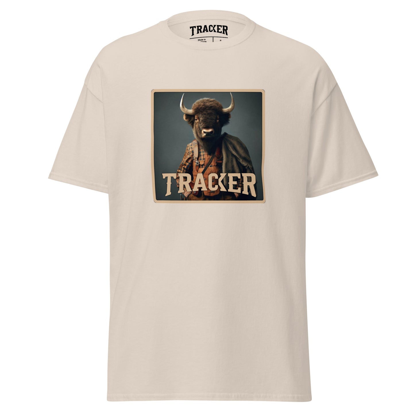 T-shirt classique unisexe - Tracker Bison