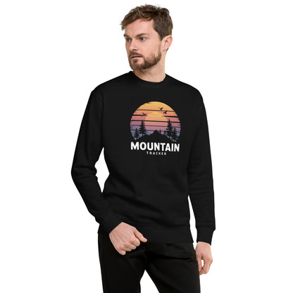 Sweatshirt premium unisexe - Tracker Moutain