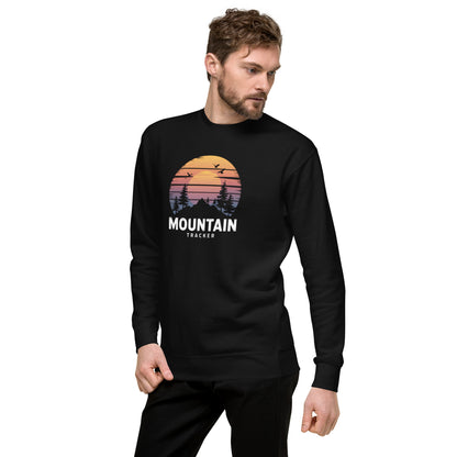 Sweatshirt premium unisexe - Tracker Moutain