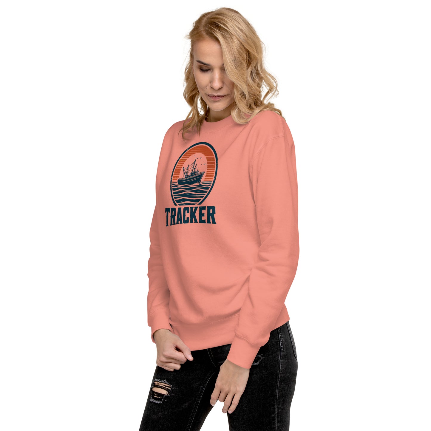 Sweatshirt premium unisexe - Tracker Fishing Boat