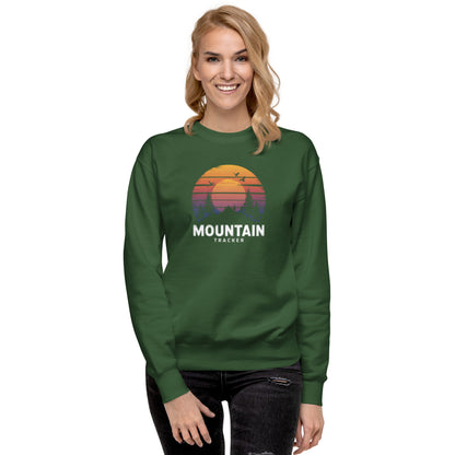 Sweatshirt premium unisexe - Tracker Montain