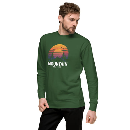 Sweatshirt premium unisexe - Tracker Moutain