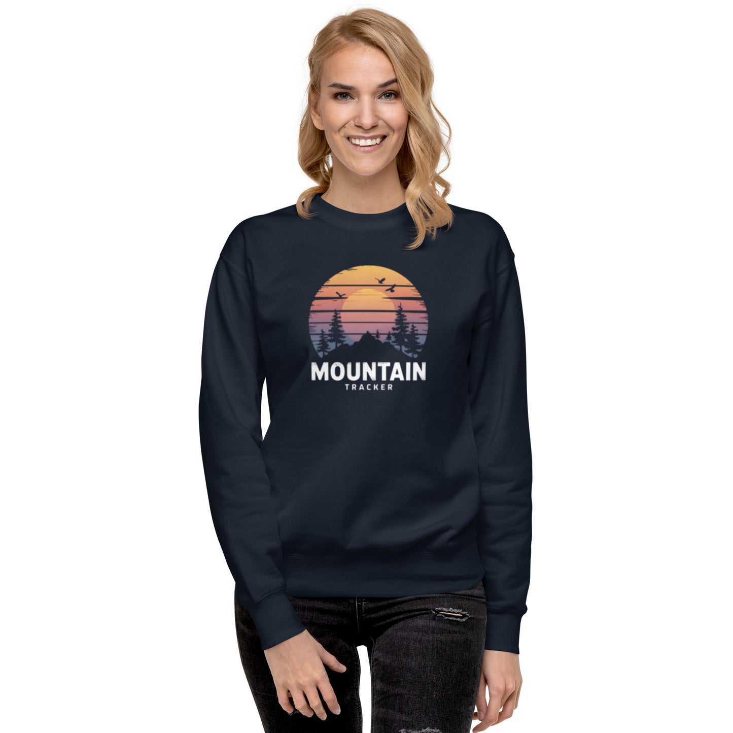 Sweatshirt premium unisexe - Tracker Montain