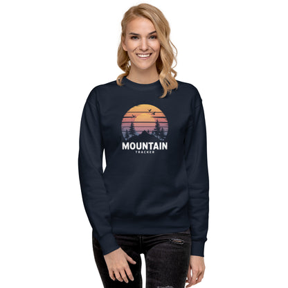 Sweatshirt premium unisexe - Tracker Montain