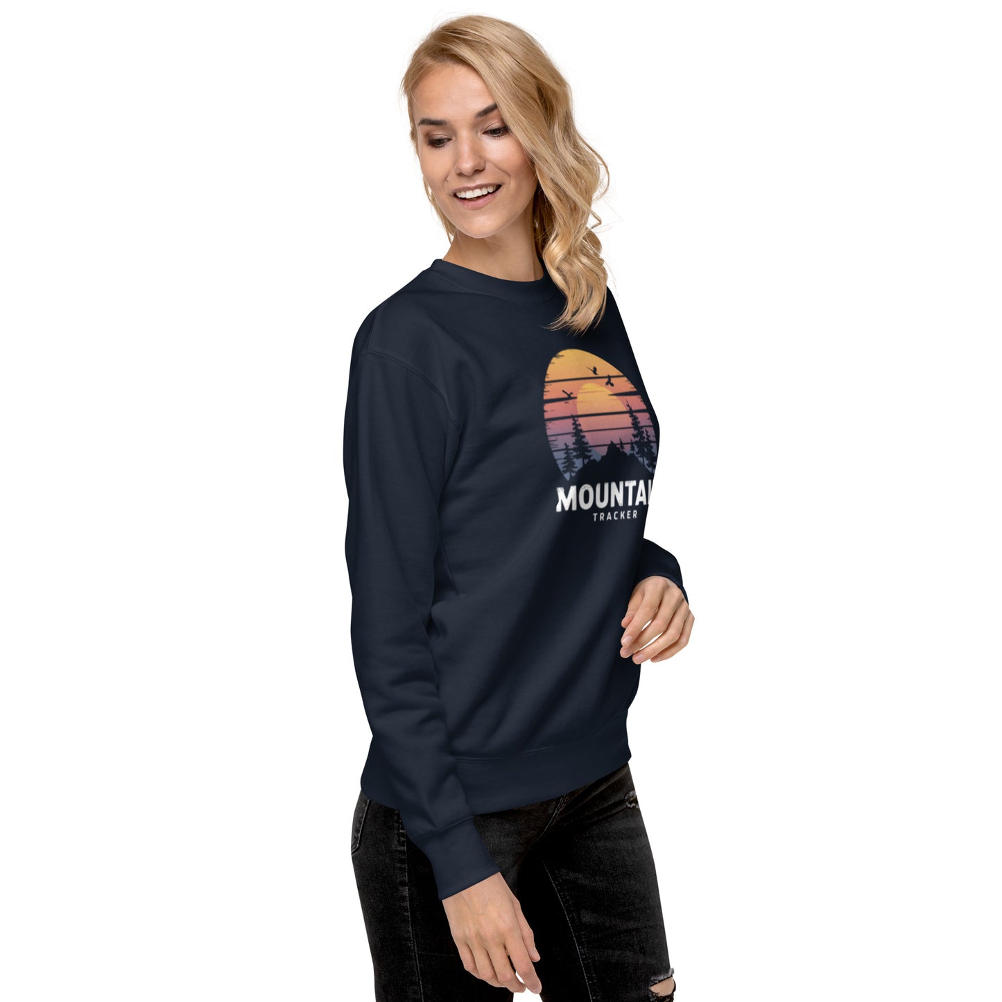 Sweatshirt premium unisexe - Tracker Montain