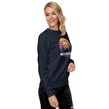 Sweatshirt premium unisexe - Tracker Montain