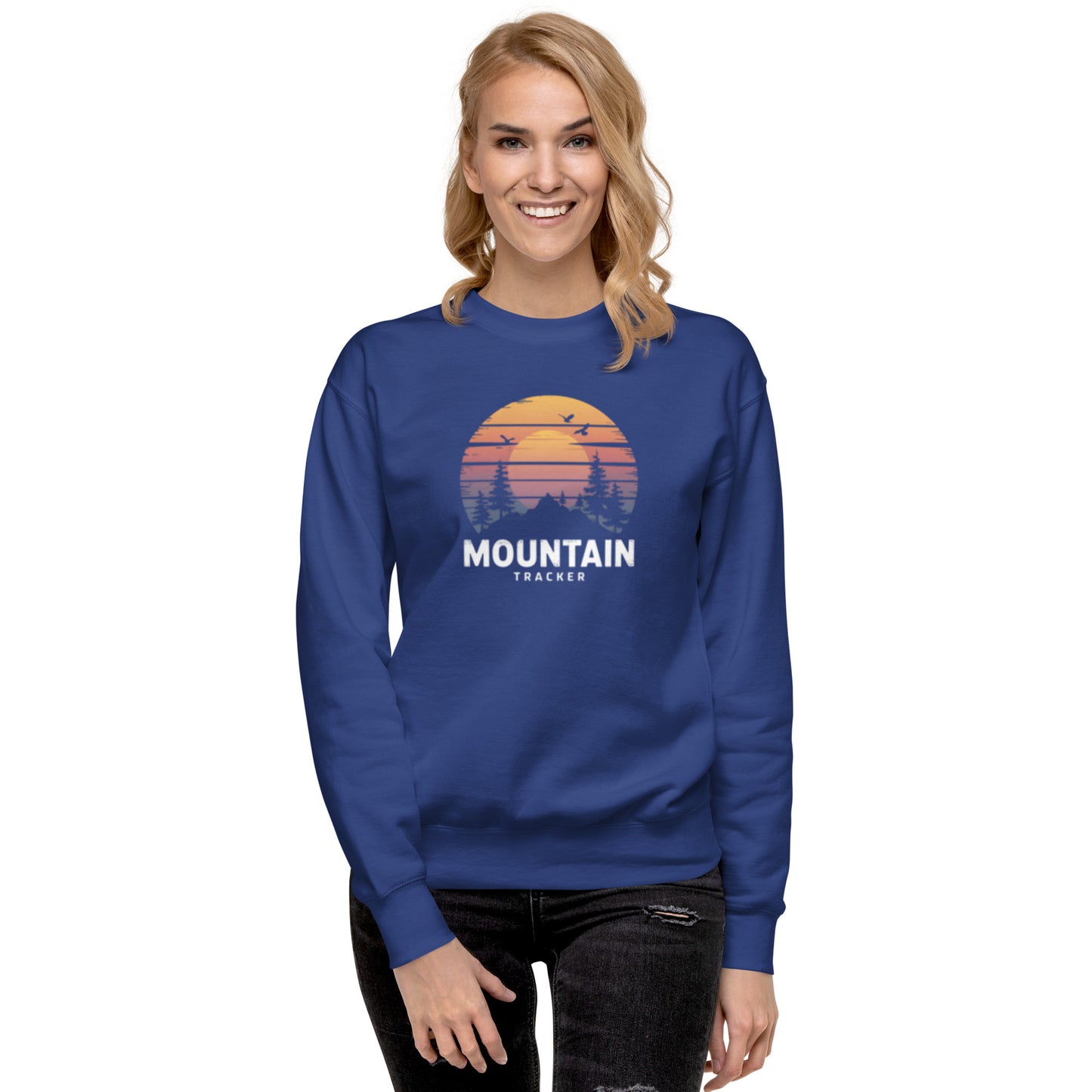 Sweatshirt premium unisexe - Tracker Montain