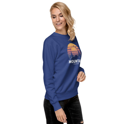 Sweatshirt premium unisexe - Tracker Montain
