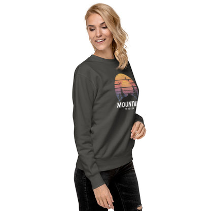 Sweatshirt premium unisexe - Tracker Montain